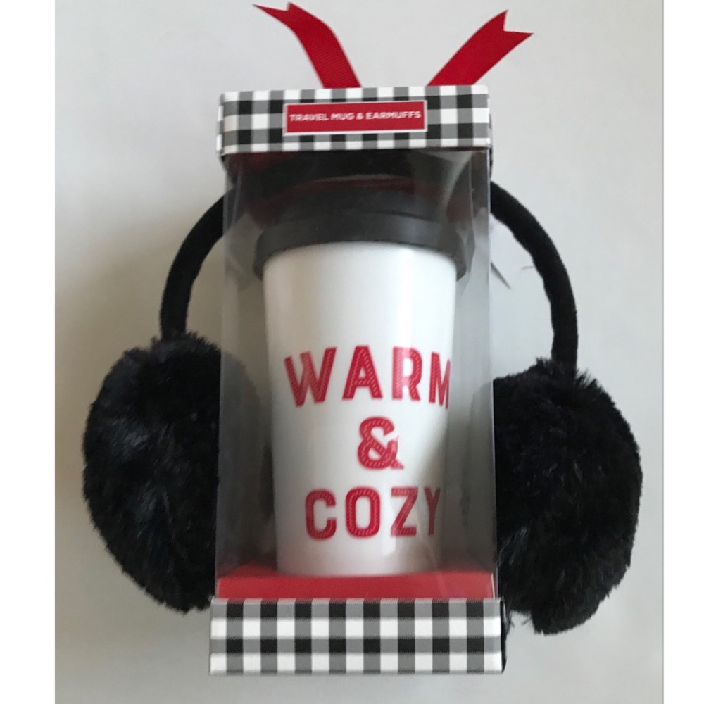 Tri Coastal Designs Travel Mug and Earmuffs